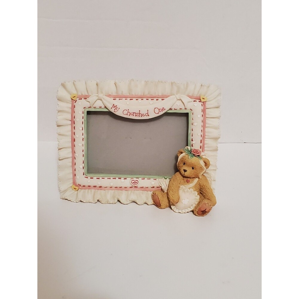 My Cherished One Photo Frame Cherished Teddies 103691A Priscilla Hillman Vtg